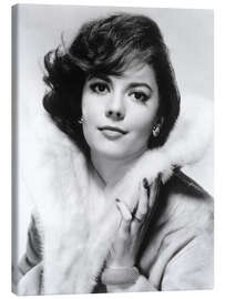 Canvas print Natalie Wood