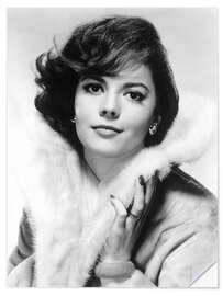 Selvklebende plakat Natalie Wood