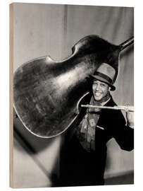 Wood print Duke Ellington