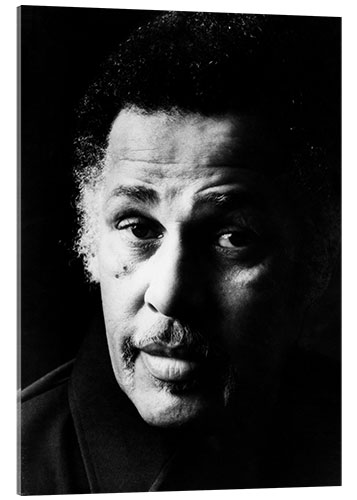 Acrylic print Saxophonist Dexter Gordon