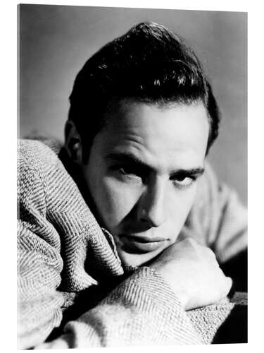 Acrylic print Marlon Brando Portrait II