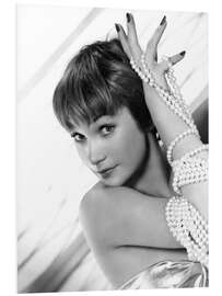 Hartschaumbild Shirley MacLaine