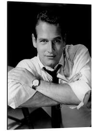 Aluminium print Paul Newman I