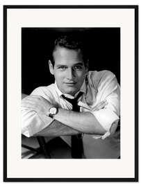 Gerahmter Kunstdruck Paul Newman I