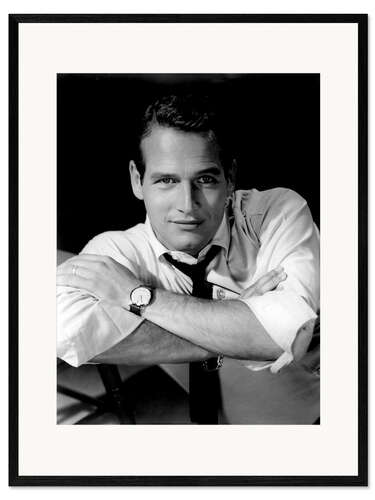 Stampa artistica con cornice Paul Newman I
