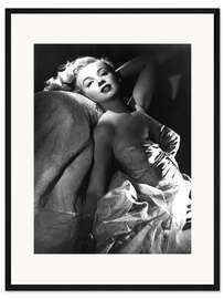 Gerahmter Kunstdruck Marilyn Monroe Pose