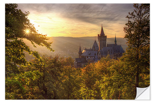 Sticker mural Wernigerode Castle