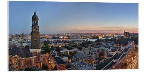 Gallery print Panorama Hamburg