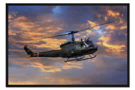 Gerahmter Kunstdruck Huey