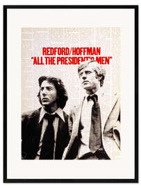 Impresión de arte enmarcada All the President's Men