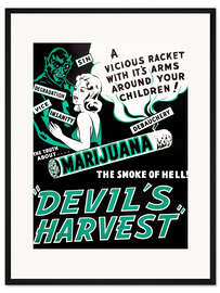 Gerahmter Kunstdruck Devil's Harvest