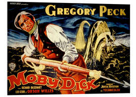 Obraz na PCV MOBY DICK, Gregory Peck, 1956