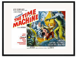 Gerahmter Kunstdruck Die Zeitmaschine (englisch)