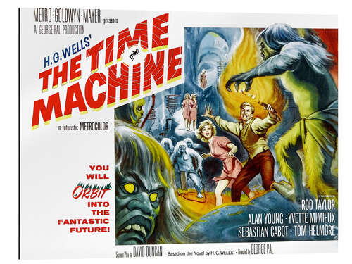 Galleritryk THE TIME MACHINE, Yvette Mimieux, Rod Taylor