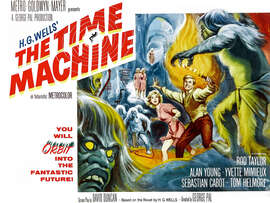 Magnettafel Die Zeitmaschine (englisch)