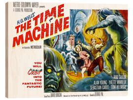 Quadro de madeira THE TIME MACHINE, Yvette Mimieux, Rod Taylor