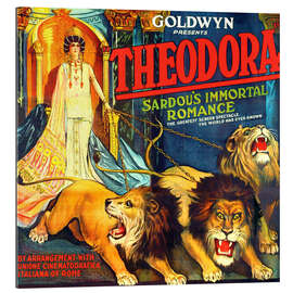 Gallery print THEODORA (aka TEODORA, aka THEODORA, THE SLAVE PRINCESS), Rita Jolivet on 6-sheet 1919.