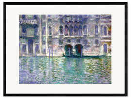Ingelijste kunstdruk Palazzo da Mula, Venice