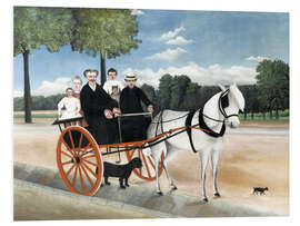 Hartschaumbild Die Kutsche von Père Junier