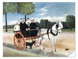 Wandsticker Die Kutsche von Père Junier