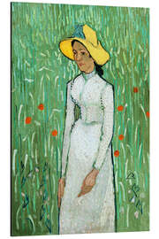 Magnettafel Mädchen in Weiß