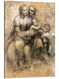 Magnettafel Jungfrau und Kind mit St. Anna