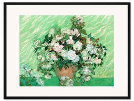 Gerahmter Kunstdruck Rosen