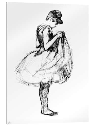 Gallery print Dancer in skirt