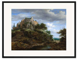 Gerahmter Kunstdruck Die Burg Bentheim