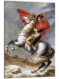 Magnettafel Bonaparte beim Überschreiten der Alpen am Großen Sankt Bernhard