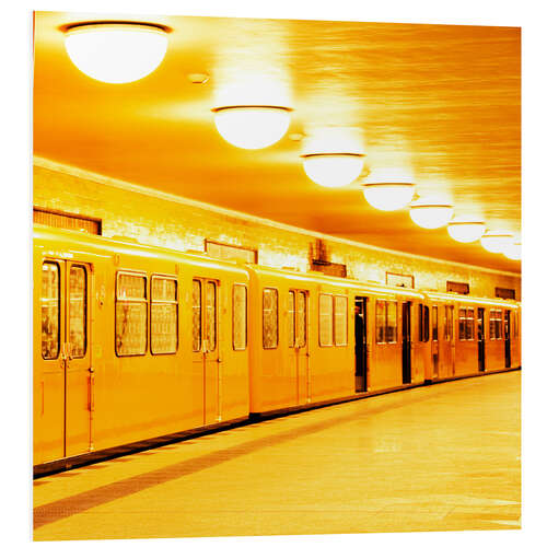 PVC print Berlin subway