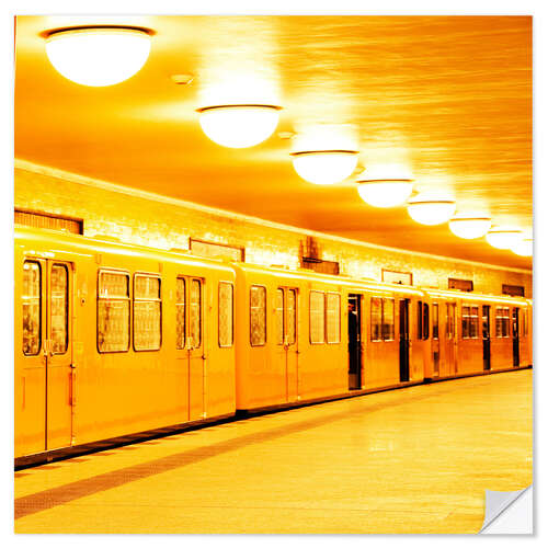 Wall sticker Berlin subway