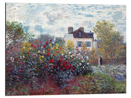 Magnettafel Der Garten des Künstlers in Argenteuil