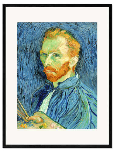 Framed art print Self-Portrait, 1889
