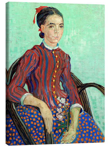 Canvas print La Mousme