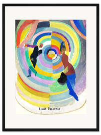 Gerahmter Kunstdruck Politisches Drama