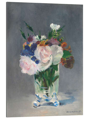 Gallery print Flowers in a Crystal Vase