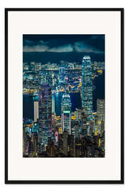 Gerahmter Kunstdruck HONGKONG 07