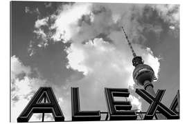 Gallery print Alexanderplatz Berlin monochrome