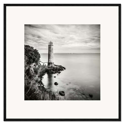 Ingelijste kunstdruk [the forgotten lighthouse]