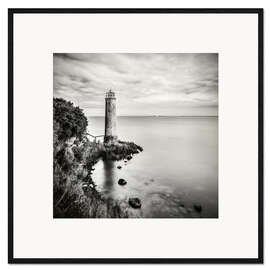 Kunsttryk i ramme [the forgotten lighthouse]