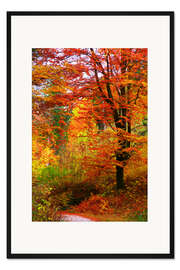 Gerahmter Kunstdruck Herbst