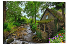 Magnettafel Mühle im Schwarzwald