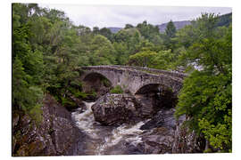 Aluminiumsbilde Scotland Telfordbridge at Invermoriston