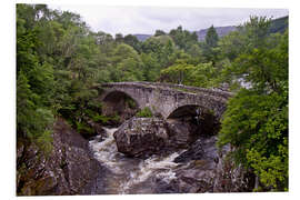 Foam board print Scotland Telfordbridge at Invermoriston