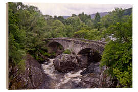 Obraz na drewnie Scotland Telfordbridge at Invermoriston