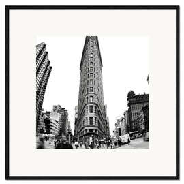 Framed art print FLatiron NY