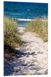 Gallery print White dune on the beach of the island of Rügen