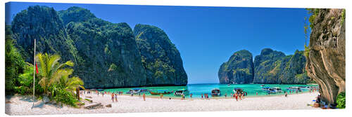 Canvas-taulu Maya Bay - The Beach - Thailand