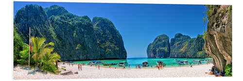 Foam board print Maya Bay - The Beach - Thailand